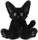 Cuckool Black Cat Stuffed Animals, Microwavable Stuffed Animals Heating Pad for Cramps, Pain Stress Relief, Heatable & Coolable Lavender Scented Cat Plush Toys for Anxiety, Women & Kids Bedtime by TinyTreasures Baby Boutique