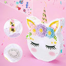 WERNNSAI Unicorn Piñata - Unicorn Party Supplies Piñata with Stick and Blindfold for Girls Kids Birthday Party Game Anniversary Classroom Activities Unicorn Them Party Decorations(15.7'' x 12.2'') by TinyTreasures Baby Boutique