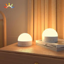 Kintion Night Light, Dimmable 8 Color Portable LED Night Light, 1800mAh Rechargeable Nursery Light Lamp, Soft Eye Caring Warm White, White, Red, Blue, Green Color Lighting for Sleep Aid (White, 2pcs) by TinyTreasures Baby Boutique