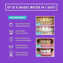 iSmile Teeth Whitening Kit - LED Light, 35% Carbamide Peroxide, (3) 3ml Gel Syringes, (1) Remineralization Gel, and Tray. by CozyNest Decor