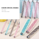 EasyHonor Soft Toothbrushes, Adult Medium Bristle Toothbrushes with Fashion Color Crystal & Non-Slip Handle and Wide-Head and Square Hole Bristles, Soft Toothbrush for Sensitive Gums (6 Pack) by TinyTreasures Baby Boutique