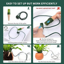 BYDOLL Plant Self-Watering Stakes Automatic Watering Terracotta Spikes for Indoor Outdoor Plants,Houseplant Insert Devices for Vacation use,Bonsai Drip Irrigation System (10 Pack) by GreenHaven Gardens