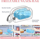 Small Cooler Bag Freezable Lunch Bag for Work School Travel,Leak-proof Small Lunch Bag,Small Insulated Bag For Kids/Adults,Freezer Lunch Bags,Freezable Snack Bag,Mini Lunch Bag Fit For Yogurt by TinyTreasures Baby Boutique