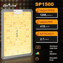 LED Grow Light, SP1500 Sunlike Full Spectrum Dimmable Plant Lights with Thermometer, Growing Lamps for Indoor Plants Seedlings Veg Bloom 4.5x4.5ft by GreenHaven Gardens
