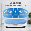 EILISON Glory Vibration Plate Exercise Machine - Whole Body Workout Vibration Fitness Platform Equipment for Home & Travel Workout, Weight Loss, Toning & Wellness by CozyNest Decor