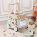 ROBOTIME Baby Walker Push Toy, Adjustable Height & Speed, Prevents Bow Legs, Spring Garden Activity Center with Clock, Shape Sorter, Play Kitchen, and Sink, Ideal Toddler Walking Toy for 10+ Months by TinyTreasures Baby Boutique