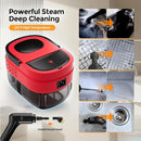Steam Cleaner, 2500w Steamer for Cleaning, 3-Garde Adjustable Handle, 1.6L Water Tank, Steam Cleaner for Home, Fast Heat Handheld Steam Cleaner, Handheld Steamer for Car, Furniture, Kitchen, Bathroom by TinyTreasures Baby Boutique
