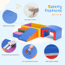 Lischwert Foam Climbing Blocks for Toddlers, Soft Play Ball Pit, Baby Climbing Blocks Soft Play Climbing for Toddlers with Foldable Block and Tunnel Indoor Climbing Toys for Toddler 1-3 by TinyTreasures Baby Boutique