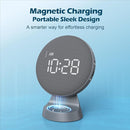 REACHER Super Loud Alarm Clock for Heavy Sleepers Adults Teens, Vibrating Alarm Clock Bed Shaker Under Pillow, Rechargeable Battery Powered for Travel, Auto-Dim, Portable by TinyTreasures Baby Boutique