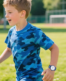 Kids Analog Watch Boys Girls, 30M Waterproof, Sports Watch for Boys, Easy to Read Children's Thin Dial Wrist Watches with Soft Band, for Ages 5-15 Kids Great Birthday Gifts Christmas Day by TinyTreasures Baby Boutique