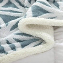 UKELER Ultra Plush Super Soft Lightweight Sherpa Throw Blanket 60''x50'' Cozy Luxury Light Blue Blanket for Bed Couch Warm Fuzzy Blanket by CozyNest Decor