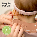 KeaBabies 2-Pack Silicone Baby Bibs for Eating - Sturdy Food-Grade Silicone Bibs for Babies Girl, Boy, Large Food Catcher, Clean & Put On Easily, Waterproof Toddler Feeding Essentials (Butterflies) by TinyTreasures Baby Boutique