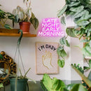 Bar Neon Sign Late Night Early Morning Neon Signs for Wall Decor Beer LED Neon Sign Pink Letter Neon Light Sign Dimmable Neon Lights for Bedroom Bar Party Hotel Club Party Man Cave Decor by CozyNest Decor