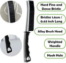 Crevice Cleaning Brush Set, Multi-Purpose Hard Bristle Brushes for Deep Cleaning Kitchen, Bathroom, Grout, Sink, Cup, Teapot, Bottle, Blender, Corners, Tight Spaces & More by CozyNest Decor