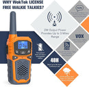 Woktok Kids Walkie Talkies, Long Range 2 Way Radio 22 Channel, Durable Toy Birthday Gifts for 6-12 Year Old Boys and Girls, Handheld Walkies Talkie for Outside Hiking Camping（No Batteries） by TinyTreasures Baby Boutique