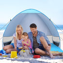 G4Free Large Pop up Beach Tent for 3-4 Person, UPF 50+ Automatic Sun Shelter Canopy Portable Outdoor Cabana Sun Umbrella by TinyTreasures Baby Boutique