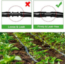 Kalolary 150 Pieces 1/4’’ Straight Barbed Connectors, Fitting Drip Irrigation Fitting Drip Irrigation Barbed Coupling Single Barbed Connector for Irrigation Tubing System and Garden by GreenHaven Gardens