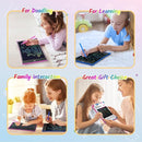 TECJOE 2 Pack LCD Writing Tablet, 10 Inch Colorful Doodle Board Drawing Tablet for Kids, Kids Travel Learning Toys Christmas Birthday Gifts for 3 4 5 6 Year Old Boys and Girls Toddlers by TinyTreasures Baby Boutique