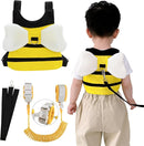 Toddler Leashes + Anti Lost Wrist Link for Kids, 4 in 1 Kid Harness Backpack Leash for Girls Boys, Kids Anti Lost Leash Cute Baby Harness Belt Strap Foldable Children Safety Leash for Park Zoo Travel by TinyTreasures Baby Boutique