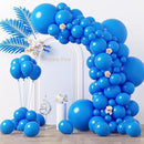 130pcs Blue Balloons Different Sizes 18" 12" 10" 5" Matte Blue Latex Balloon Garland Arch Kit for Birthday Baby Shower Graduation Wedding Gender Reveal Anniversary Party Decorations by CozyNest Decor