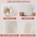 Baby Knit Mittens Toddler Boys Girls Gloves Winter Infant Newborn No Scratch Mitten 0-3 Years by TinyTreasures Baby Boutique