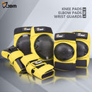 JBM Adult & Kids Knee Pads Elbow Pads and Wrist Guards for Inline Skating, Roller Skating, Skateboarding, Scootering by TinyTreasures Baby Boutique
