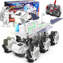 Mars Rover Remote Control Car for Boys 4-7, Space Explorers Toys RC Cars for Boys Age 8-12, Moon Rover with 2.4Ghz Remote Control, Astronaut Model, 6 Laterally Movable Wheels, Rechargeable by TinyTreasures Baby Boutique