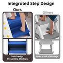 Primlect Space-Saving Potty Training Seat with Ladder, Adjustable Step and Toilet Seat Height, Top Handles for Easy Climbing, Easy to Carry, Portable Toddler Toilet Trainer for Small Bathrooms by TinyTreasures Baby Boutique