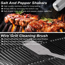 POLIGO 29 PCS BBQ Grill Accessories Stainless Steel BBQ Tools Grilling Tools Set with Storage Bag for Fathers Day Dads Birthday Presents - Camping Grill Utensils Set Ideal Grilling Gifts for Men Women by GreenHaven Gardens