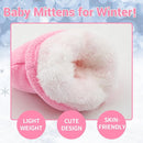 BAVST Baby Toddler Winter Mittens Girls Warm Fleece Lined Gloves Kids Sherpa Lined Mittens for Boys by TinyTreasures Baby Boutique