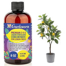 Premium Liquid Lemon Tree Plant Fertilizer - 3-1-2 Concentrate for Indoor Plants and Flowers by Gardenera | Organic Plant Food for Lemon Trees - 8oz by GreenHaven Gardens