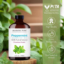 Majestic Pure Peppermint Essential Oil with Glass Dropper - Huge 4 Fl Oz - 100% Pure and Natural Peppermint Oil - Premium Grade Essential Oils for Diffuser, Aromatherapy, Soap and Candle Making by CozyNest Decor