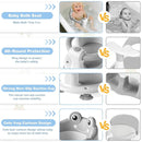 Baby Bath Seat for Babies 6 Months & up Non-Slip Toddler Bath Seats for Sitting Up Infant Bathtub Chair with Suction Cups and Soft Cushion for Baby Shower Tub Seat by TinyTreasures Baby Boutique
