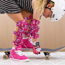 Soft-Style Kids Knee and Elbow Pads with Bike Gloves, Flexible Impact-Resistant Gear for Ages 2-11, Designed for Balance Bikes, Roller-Skating, and Skateboarding by TinyTreasures Baby Boutique