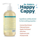 Happy Cappy Baby Shampoo and Body Wash - Eczema Body Wash for Kids & Toddlers, Helps with Dryness, Reduces Itching and Redness, Dermatologist Tested, Fragrance Free - 8 Fl Oz (Pack of 3) by TinyTreasures Baby Boutique