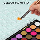 Nicpro Watercolor Paint Set, 48 Water Colors Kit with 8 Painting Brushes, Palette, Watercolor Pen, 25 Art Pad Paper, 2 Art Sponges, Non-toxic Painting Supplies for Kids, Adults, Beginners, Artists by TinyTreasures Baby Boutique