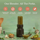 Our Place Splendor Blender - 1000W High-Power | Ultra-Sharp Blades | 2 Blending Modes | Includes 25 oz Personal Cup and Drinking Lid Set | Smoothies, Shakes & More | Char by TinyTreasures Baby Boutique