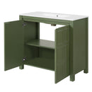 Bathroom Vanity Organizer With Sink, Combo Cabinet Set, Bathroom Storage Cabinet by HouseOfZazla