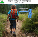 KidzAdventure 2 in 1 Indoor/Outdoor Tent for Kids, Small 1 or 2 Toddler/Kids Tent, Backpacking, Lightweight and Easy Pop up, Ideal for Backyard, Outside Camping, or Play Fort by TinyTreasures Baby Boutique