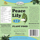 EZ-GRO Peace Lily Fertilizer for Indoor Plants - Concentrated Liquid Plant Food with The Ratio of 3 1 2 NPK Fertilizer | Perfect for Indoor Plant Food, 8 Fl.Oz (250 ml) by GreenHaven Gardens