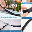 Crevice Cleaning Brush,New Multifunctional Cleaning Brush Tool, Bathroom Gap Brush, Home, Kitchen, Bathroom, Window, Vehicle, Faucets, Toilet,6Pcs by CozyNest Decor