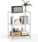450 lbs Wire Storage Shelving 3-Tier Utility Shelving Unit Steel Organizer Wire Rack for Home,Kitchen,Office,White (11.8" D x 17.7" W x 26.4" H) by CozyNest Decor