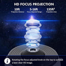 Planetarium Star Projector,Galaxy Projector for Bedroom,Ultra Clear Galaxy Night Light with 4K Replaceable 13 Galaxy Discs 360 Degree Rotation Real Sky Light for Kids Room Birthday Valentines Gift by TinyTreasures Baby Boutique