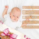 Ship Next Day, Personalized Baby Blanket – Printed in USA, Custom Baby Blanket for Boys & Girls, Baby Blanket with Name, Baby Shower, Easter, Christmas, Birthday Newborn & Toddler Gifts (Style 20) by TinyTreasures Baby Boutique