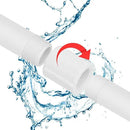 10Pack 1" Double Female Thread PVC Pipe Coupling Adapter Pipe Fitting Connector (Female x Female) SCH40 1Inch PVC Female Threaded Pipe Coupling for Sprinkler,Irrigation,Swimming Pools by GreenHaven Gardens