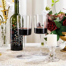 Ciaell 12 Pack Clear Plastic Wine Glasses - 14Oz Plastic Wine Glasses with Stem - Disposable Stemmed Wine Glass for Parties & Weddings & Outdoor by CozyNest Decor