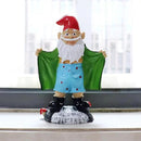 Tirifer 8.3inch/21cm Big Size Garden Gnome, Polyresin Outdoor Sculpture Gnome Statue Garden Figurine Art Garden Decoration for Lawn Yard Balcony Porch Patio by GreenHaven Gardens