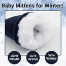 BAVST Baby Toddler Winter Mittens Girls Warm Fleece Lined Gloves Kids Sherpa Lined Mittens for Boys by TinyTreasures Baby Boutique