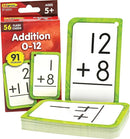 Teacher Created Resources Addition 0-12 Flash Cards (EP62033) by TinyTreasures Baby Boutique