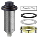 SinkTop Air Switch Kit (Long Full Brass Button) for Garbage Disposal, Cordless Oil Rubbed Bronze by CozyNest Decor